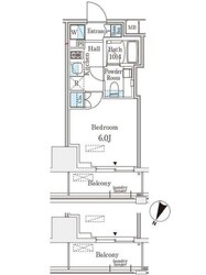 ベルファース大井町グランデの物件間取画像